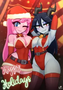 Princess Bubblegum & Marceline’s Christmas Present porn comic
