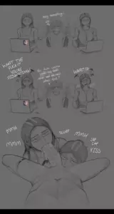 Say Something porn comic