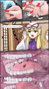 [Shishamo] Kobito jūrin onanī suru futa Yakumo-san