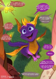 Spyro gay manga