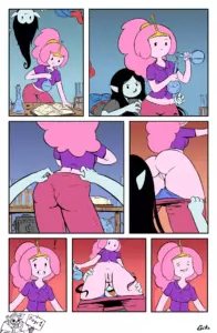 Bubbleline XXX Adventure Time porn comic