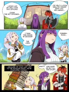 Frieren doujinshi porn comic