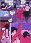 Just Another Wednesday The Addams Family porn comic