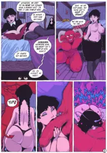 Just Another Wednesday The Addams Family porn comic