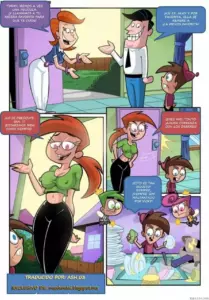 Pushed Around The Fairly OddParents porn comic