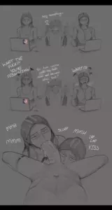 Say Something porn comic