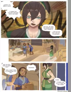 Secret Water Tribe Training Avatar: The Last Airbender porn comic