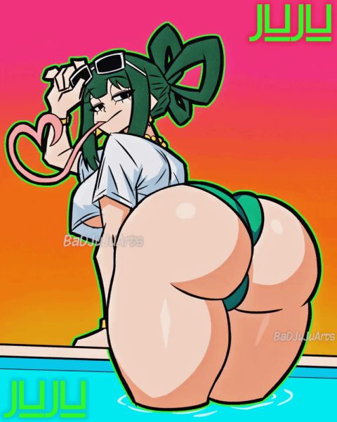 Tsuyu Asui My Hero Academia Rule 34 GIF – Big Ass