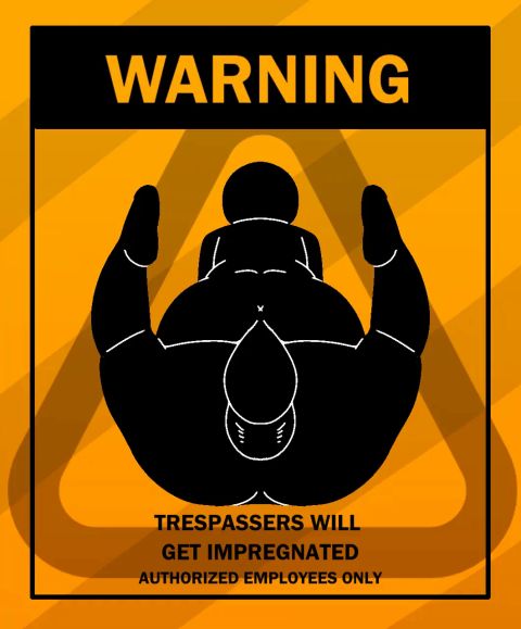 Warning Sign Person Roblox Condo Rule 34 GIF – Anal