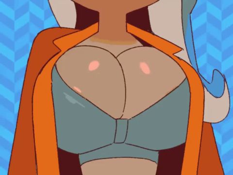 Octoling & Marina Splatoon Rule 34 GIF – Big Tits