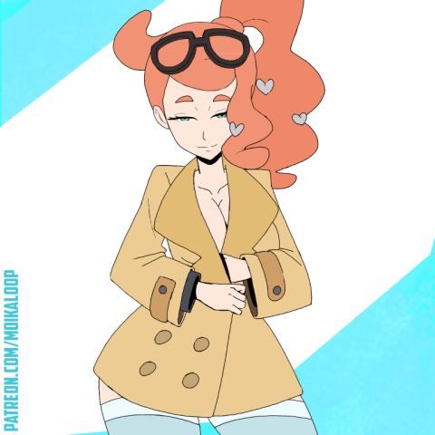 Sonia Pokemon Rule 34 GIF – Big Tits by Moikaloop
