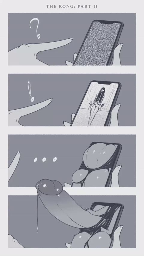 Yamamura Sadako The Ring Rule 34 GIF – Futanari