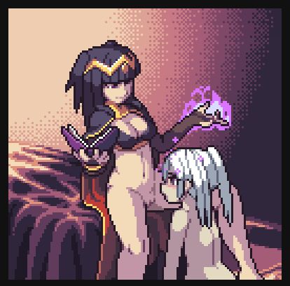 Tharja & Robin Fire Emblem Rule 34 GIF – Cunnilingus Hentai