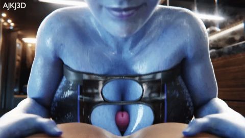 Liara T'soni Mass Effect Rule 34 GIF – Titfuck 3D