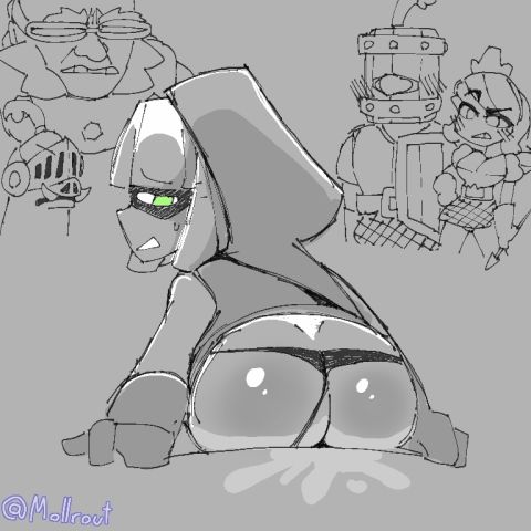 Background Character Supercell Rule 34 GIF – Reverse Cowgirl