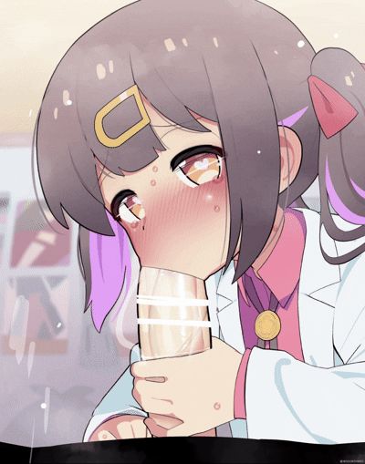 Oyama Mihari Onii-Chan Wa Oshimai! Rule 34 GIF – Blowjob