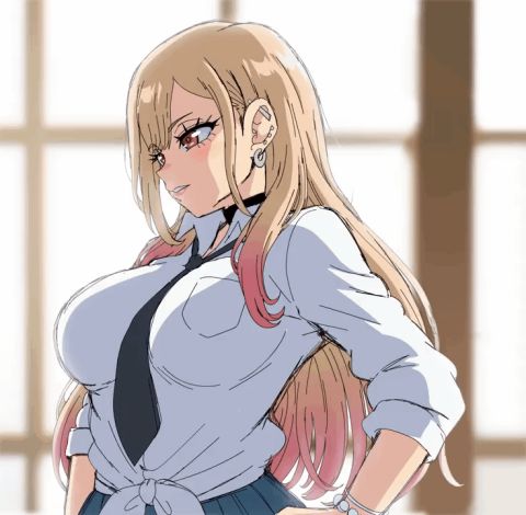 Kitagawa Marin Sono Bisque Doll Wa Koi Wo Suru Rule 34 GIF