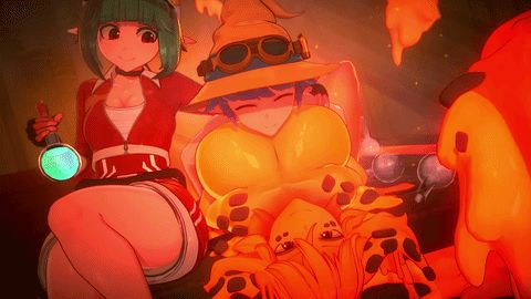 3D Rule 34 GIF – Potion by Anna Anon