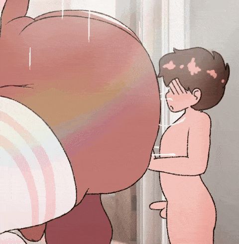 Rule 34 GIF – Larger Femboy by Senordraws