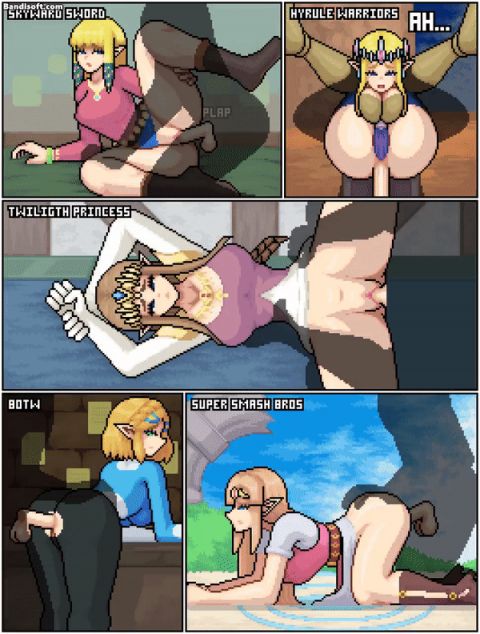 Princess Zelda The Legend of Zelda Rule 34 GIF – Anal Hentai