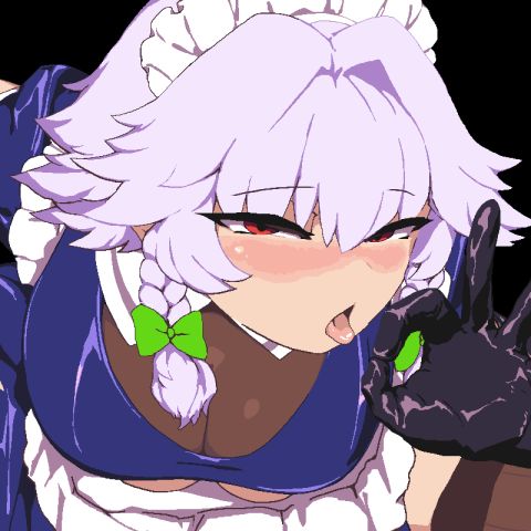 Sakuya Izayoi Touhou Rule 34 GIF – Latex by Takorin