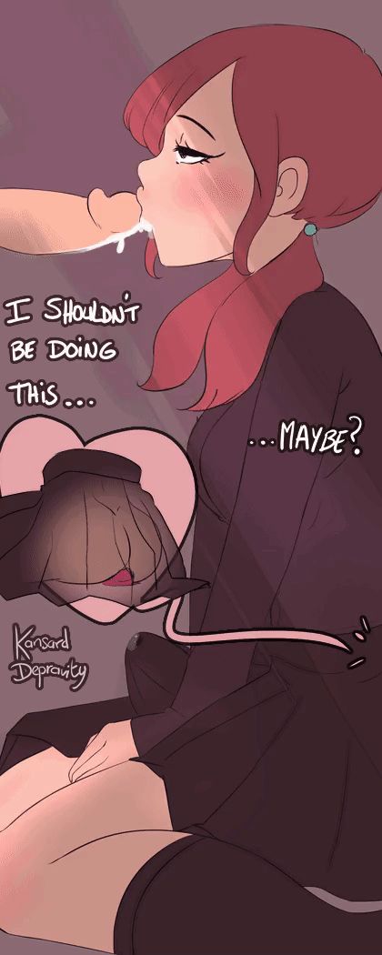 Rule 34 GIF – Blowjob & Anal