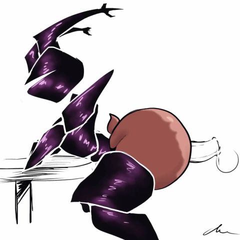 Dess Holiday & Roaring Knight Deltarune Rule 34 GIF – Furry