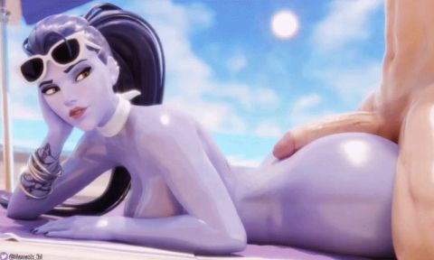 Widowmaker Overwatch Rule 34 GIF – Anal 3D