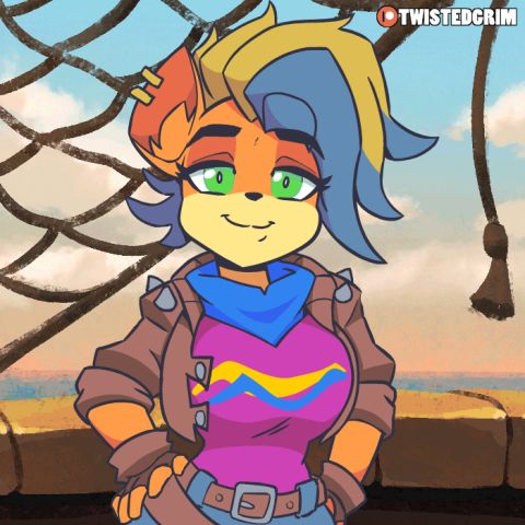 Tawna Bandicoot Crash Rule 34 GIF – Furry Hentai