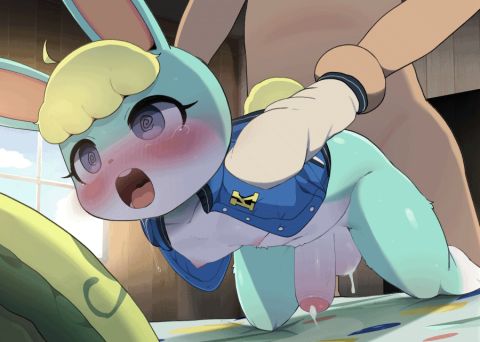 Sasha Animal Crossing Rule 34 GIF – Anal by Dagasi