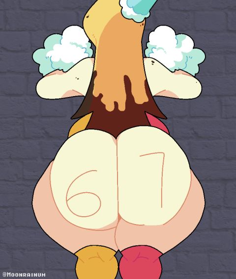 Funhouse Rule 34 GIF – Big Ass by Moonrainum