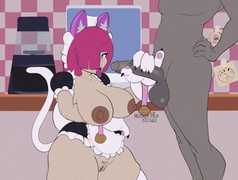 Colette & Pinku Pawlette Brawl Stars Rule 34 GIF – Big Tits