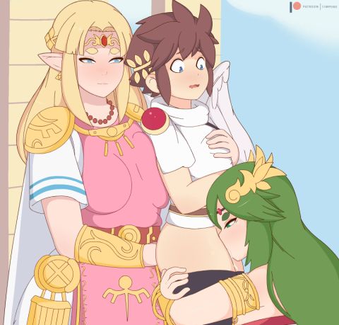 Princess Zelda The Legend of Zelda Rule 34 GIF – Blowjob