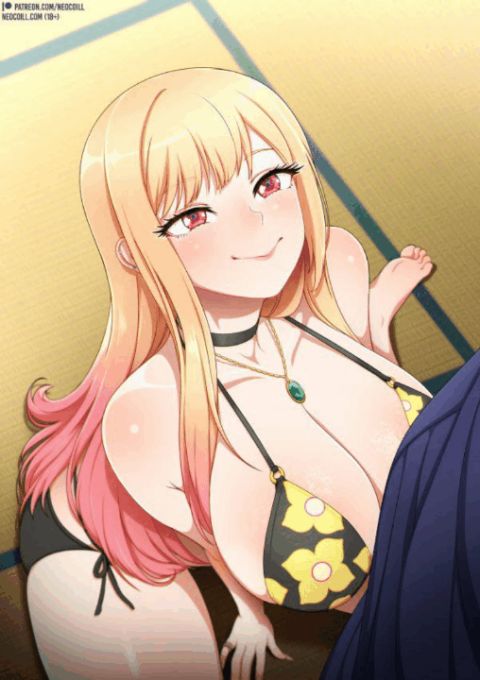 Kitagawa Marin Sono Bisque Doll Wa Koi Wo Suru Rule 34 GIF – Oral