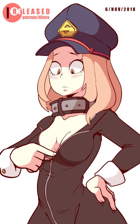 Camie Utsushimi My Hero Academia Rule 34 GIF – Topless