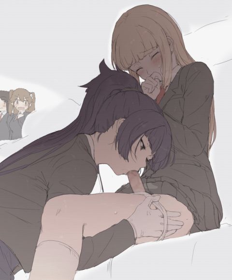 Futa-Sama & Chauffeur Rule 34 GIF – Blowjob & Oral