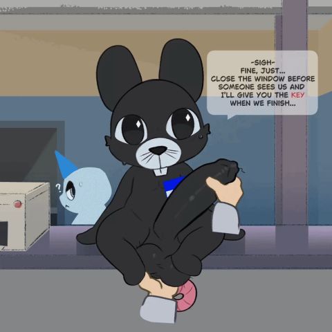 Intern & Ratthew Animal Hospital Rule 34 GIF – Handjob
