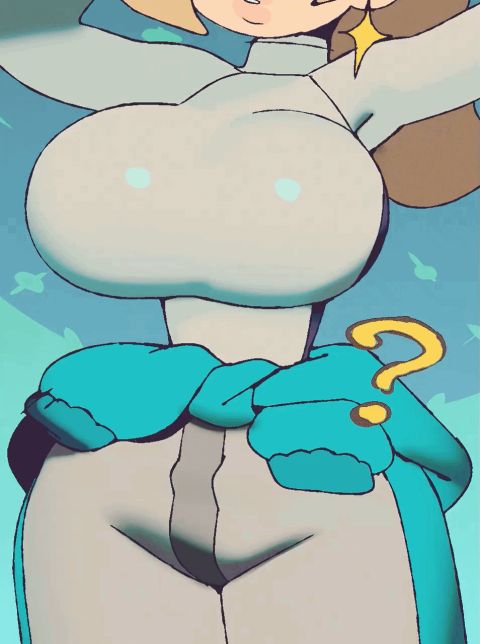 Princess Rosalina Mario Rule 34 GIF – Big Tits & Thick Thighs