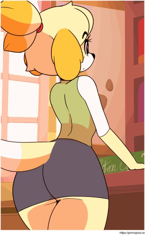 Isabelle & Shizue Animal Crossing Rule 34 GIF – POV