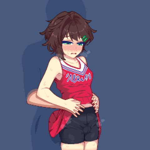 Hanekenomichi-Chan Rule 34 GIF – Thighjob