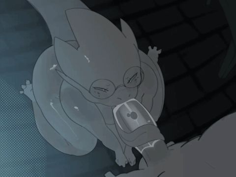 Alphys Undertale Rule 34 GIF – Blowjob Hentai