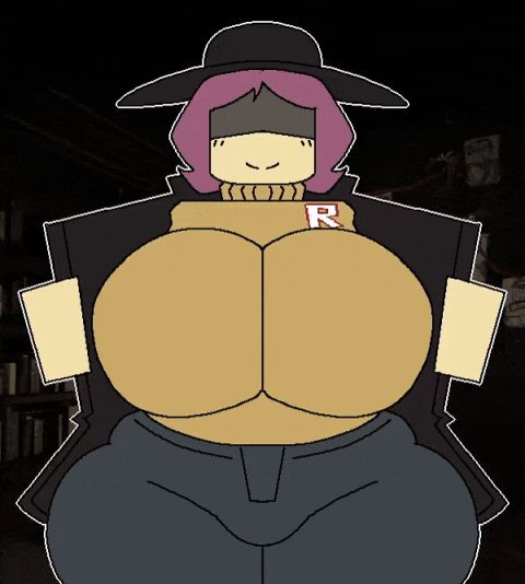 Robloxian & Roblox Avatar Roblox Game Rule 34 GIF – Big Tits